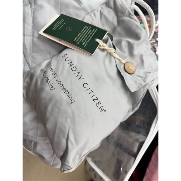 NWT Sunday Citizen Snug Comforter - Bamboo - King/Cali King w/ Bonus Bamboo Euro - Picture 10 of 12